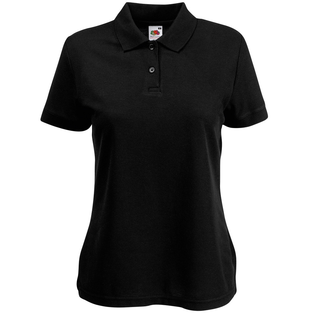 CYRENZO - Polo Femme mélange de 65 % polyester et 35 % coton - FRUIT OF THE LOOM - (T shirts, Débardeurs, Polos femme)