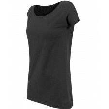 CYRENZO - T-shirt Femme col large - Build Your Brand - (T shirts, Débardeurs, Polos femme)