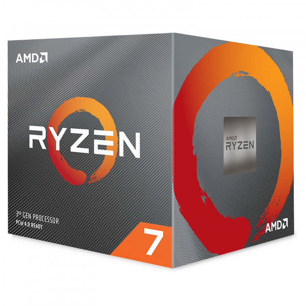 AMD Ryzen 7 3800X (3.9 GHz / 4.5 GHz) socket AM4, 8 coeurs, 3.90 GHz, 32 Mo, AMD Zen 3, 105 Watts