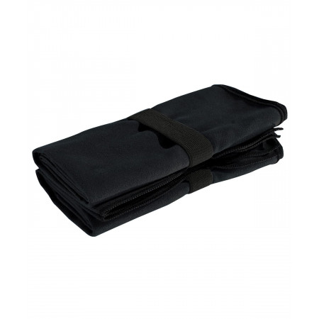 Serviette de fitness en microfibre à séchage rapide, noir