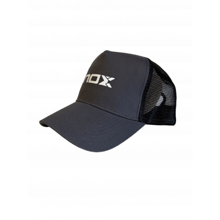 Casquette publicitaire NOX, padel, AT10, Graphite Grey & Black
