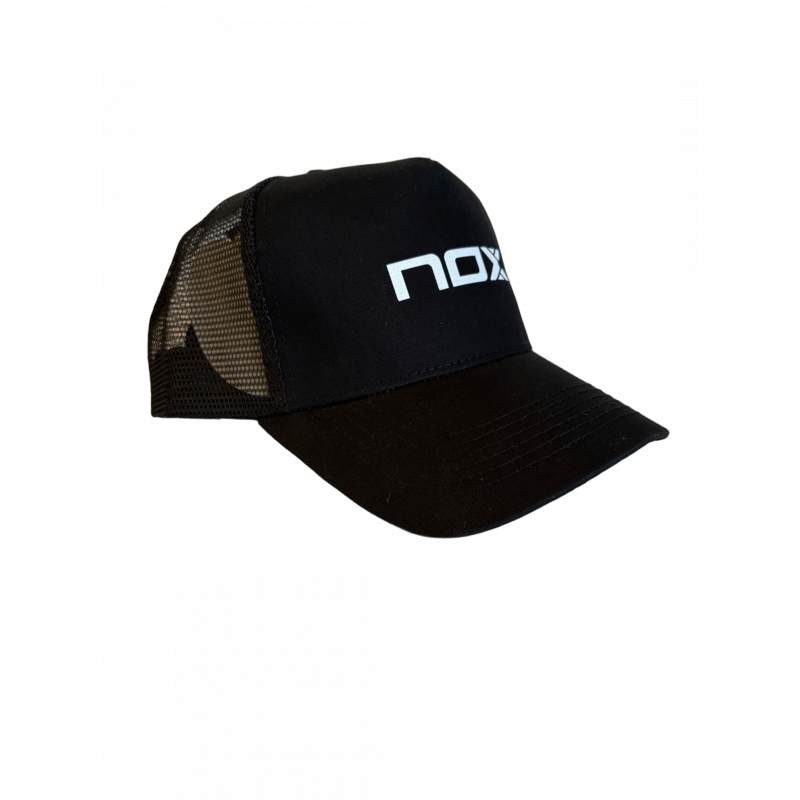 Casquette publicitaire NOX, padel, AT10, Black