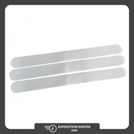 Bande de protection transparente pour raquette de padel