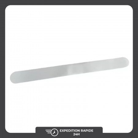 Bande de protection transparente pour raquette de padel