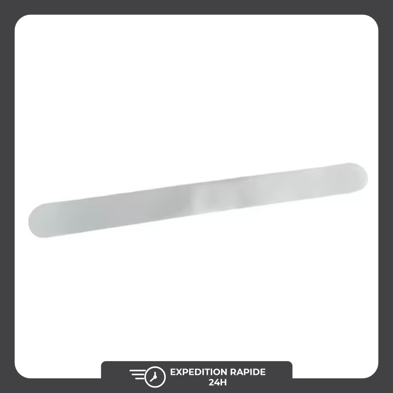 Bande de protection transparente pour raquette de padel