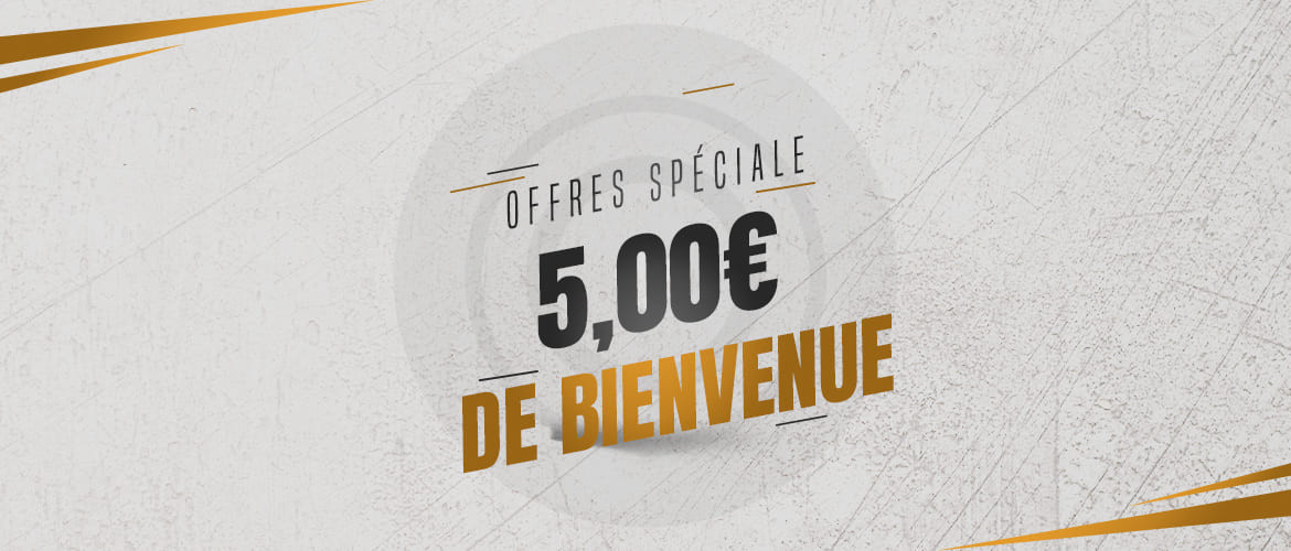 5€ offert à partir de 50€ d'achats